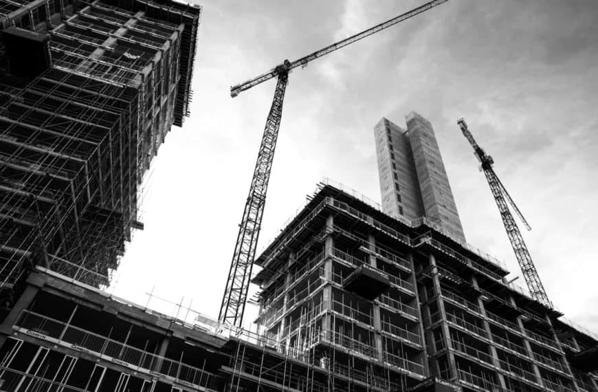 A picture of construction works after a building reinstatement cost assessment