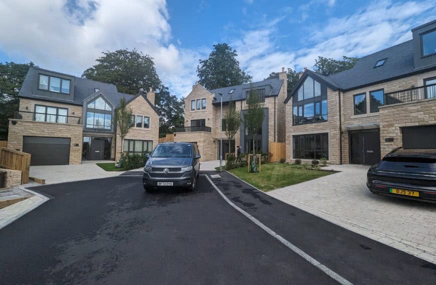 New build development in Sheffield