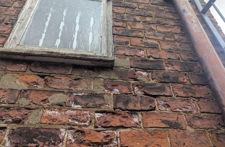 unsympathetic cement repairs
