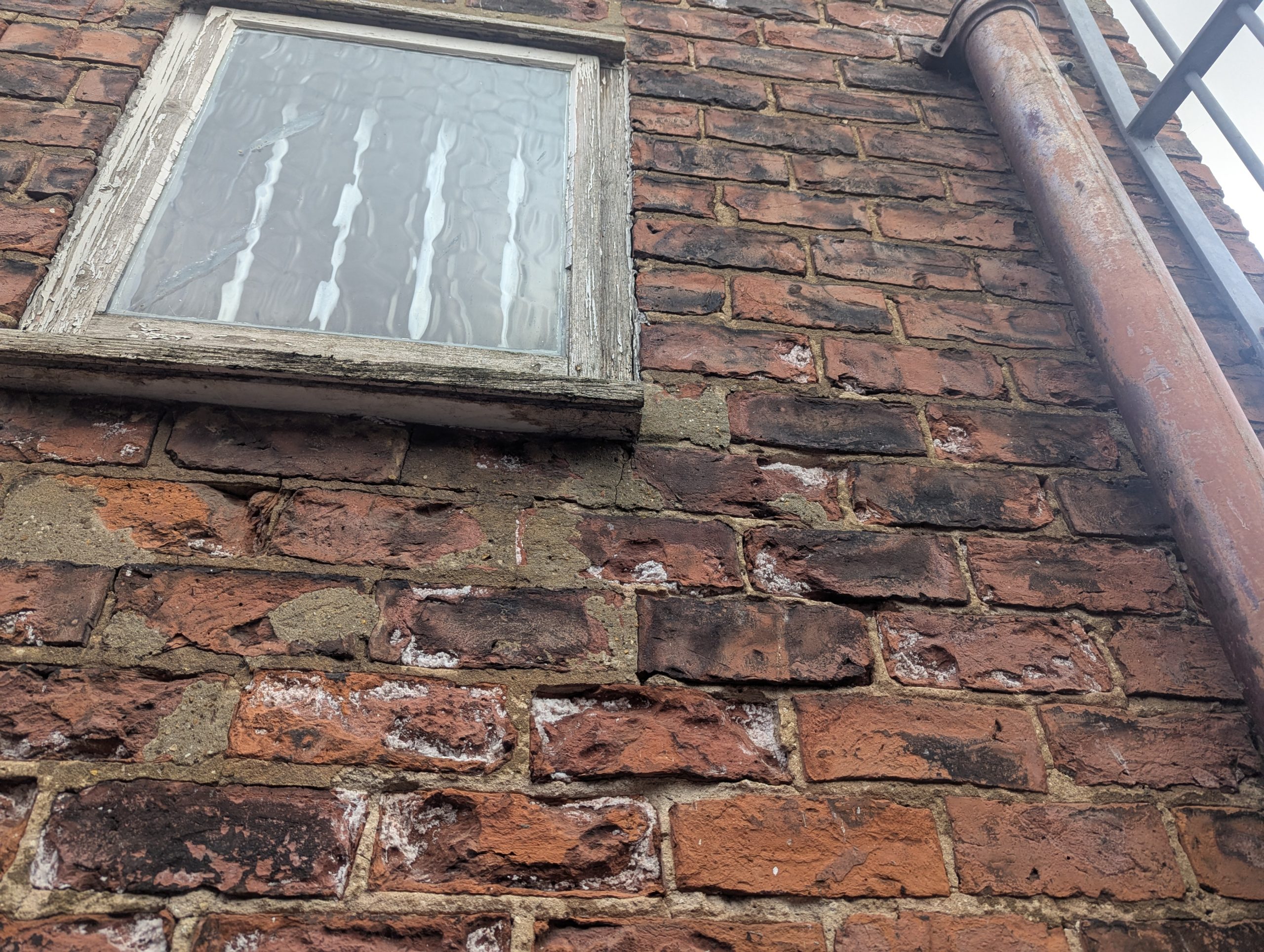 unsympathetic cement repairs